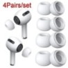 Puha szilikon fülpárnák Airpods Pro 1/2 Gen védő fülhallgatókhoz, zajcsökkentő lyukú fülpárnák Apple Air Pods Pro-hoz