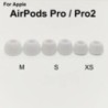 Aocarmo 2db Apple AirPods Pro Pro2 fülhallgató porszűrő háló szilikon gumi füldugók fülhallgató sapka eredeti cserealkatrész