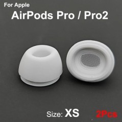 Aocarmo 2db Apple AirPods Pro Pro2 fülhallgató porszűrő háló szilikon gumi füldugók fülhallgató sapka eredeti cserealkatrész