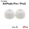 Aocarmo 2db Apple AirPods Pro Pro2 fülhallgató porszűrő háló szilikon gumi füldugók fülhallgató sapka eredeti cserealkatrész