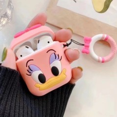 Borító Apple AirPods 1 2 3 3. tok AirPods Pro tokhoz Aranyos rajzfilm Yoda Mickey Stitch Spiderman fülhallgató tok tartozékok