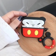 Borító Apple AirPods 1 2 3 3. tok AirPods Pro tokhoz Aranyos rajzfilm Yoda Mickey Stitch Spiderman fülhallgató tok tartozékok