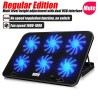 A9 Gaming RGB Laptop Cooler 6 Fan Gaming Led Light notebook COOLCOLD hűtő 13-18 hüvelykes laptop Macbook 2023 állványhoz