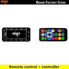 Aigo AR12 120mm pc számítógép ház Ventilátor RGB hűtőborda aura sync sata port 12cm Cooler argb Csendes vezérlő ventilátor hűtő 