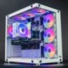 Aigo AR12 fehér 120mm RGB FAN ventilador PC gamer Számítógépház készlet Ventilátor Hűtő Hűtő 12cm Sebesség beállítása 12V ARGB V