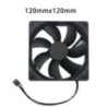 80 mm-es 90 mm-es 120 mm-es csendes számítógépventilátor Csendes PC-ventilátorok számítógépes PC-házhoz GPU CPU hűtő radiátor hű