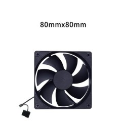 80 mm-es 90 mm-es 120 mm-es csendes számítógépventilátor Csendes PC-ventilátorok számítógépes PC-házhoz GPU CPU hűtő radiátor hű