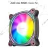 Aigo Z12 számítógépház ventilátor fordított Ventoinha PC 120mm Rgb ventilátor hűtő 4 tűs PWM CPU hűtőventilátor 3pin5v Argb 12cm