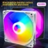 Manmu Big Promotion 120mm PC tok ventilátor RGB LED számítógép léghűtő ventilátorok 4 tűs játékhűtő