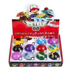 12 db /Szett PokeBall Modell Anime Figura Pokémon Pikachu Zseb Szörny Kisállat Elf Babák Gyerekek Ajándékok Tömeges Vásárlás Gye