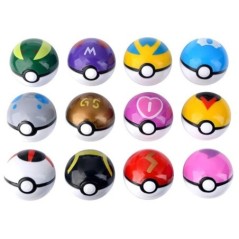 12 db/szett Pokemon Pikachu Pokeball Akciófigura Pokemon Játék Pökőlabda Modell Anime Figura Babák Gyerekek Karácsonyi Ajándék J