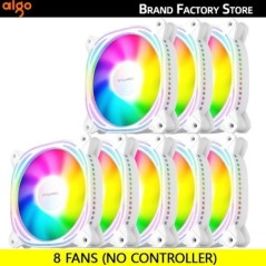 Aigo Z12 számítógépház ventilátor fordított Ventoinha PC 120mm Rgb ventilátor hűtő 4 tűs PWM CPU hűtőventilátor 3pin5v Argb 12cm