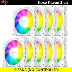 Aigo Z12 számítógépház ventilátor fordított Ventoinha PC 120mm Rgb ventilátor hűtő 4 tűs PWM CPU hűtőventilátor 3pin5v Argb 12cm