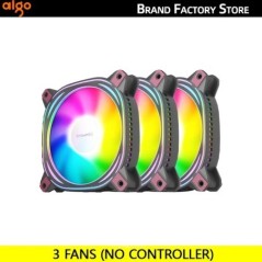 Aigo Z12 számítógépház ventilátor fordított Ventoinha PC 120mm Rgb ventilátor hűtő 4 tűs PWM CPU hűtőventilátor 3pin5v Argb 12cm