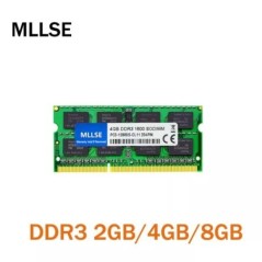 MLLSE Új lezárt SODIMM DDR3 1333Mhz/1600Mhz 2GB/4GB/8GB PC3-10600/12800 memória Laptop RAM-hoz, jó minőség!