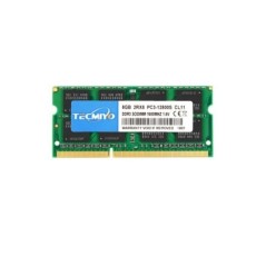 TECMIYO Laptop memória DDR3 DDR3L 8GB 4GB 1600MHz 1333MHz SODIMM 1.35V 1.5V PC3/PC3L-12800S PC3-10600S nem ECC 1 DB - zöld