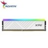 Eredeti ADATA D35G DDR4 RGB memória Fekete-fehér 3200MHz 3600MHz 8GB 16GB Single U-DIMM Heatsink Gaming Memoria RAM asztali gépe