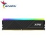 Eredeti ADATA D35G DDR4 RGB memória Fekete-fehér 3200MHz 3600MHz 8GB 16GB Single U-DIMM Heatsink Gaming Memoria RAM asztali gépe