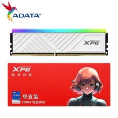 Eredeti ADATA D35G DDR4 RGB memória Fekete-fehér 3200MHz 3600MHz 8GB 16GB Single U-DIMM Heatsink Gaming Memoria RAM asztali gépe