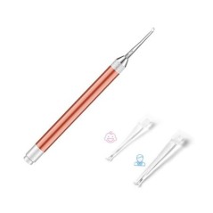 Baba fültisztító kanál LED villanófény Fülviasz Curette Picker Vizuális Gyermek fülpiszkáló Eer Wax Dig Remover Fül Orr Új csipe