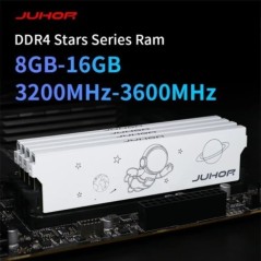 JUHOR Ram DDR3 1600MHz 8GB 16GB DDR4 8GB 16GB 2666MHz 3600MHz 3200MHz asztali memória Dimm Nagy sebességű Memoria Ram