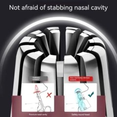 Mosható hordozható fülszőrvágó tisztítás rozsdásodás nélkül Fájdalommentes orrszőrtelenítés Hordozható elektromos borotva férfia