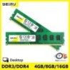 DDR3 2GB 4GB 8GB asztali memória 1066 1333 1600 MHz PC3 8500U 10600U 12800U 240 tűs PC4 17000 19200 21300 266 PIN DDR4 UDIMM RAM