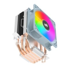 Aigo ICE400SE légi processzorhűtő hűtőventilátor Csendes Ventilador 4 Heat Pipe Radiator Intel LGA 115X 1700 775 1200 AMD AM3 AM