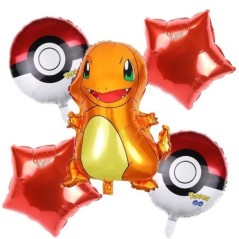 Pokémon születésnapi parti díszek Pikachu léggömbök babazuhany Esküvői parti kellékek Evőeszközök Háttér Topper fiúk játékok