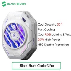 Eredeti Black Shark Cooler 3 Pro Fast Phone Cooler 2 Pro iphone 15/ROG 7/Nubia Redmagic 8s Pro/Xiaomi Smartphone FunCooler készü