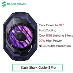 Eredeti Black Shark Cooler 3 Pro Fast Phone Cooler 2 Pro iphone 15/ROG 7/Nubia Redmagic 8s Pro/Xiaomi Smartphone FunCooler készü