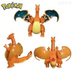 Pokemon Poke Ball Anime karakter Pikachu Charmander Litten Rockruff Pokeball Pokeball Variation Toy Action Model Ajándék.