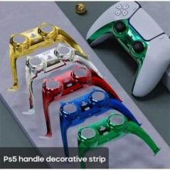 Camouflage Controller Joystick fogantyú díszítő csík kiegészítők PS5 játékpad fogantyúhoz díszítő csík Gamepad burkolat