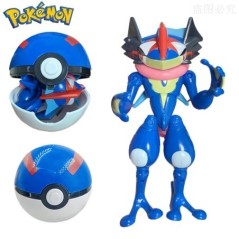 Pokemon Poke Ball Anime karakter Pikachu Charmander Litten Rockruff Pokeball Pokeball Variation Toy Action Model Ajándék.