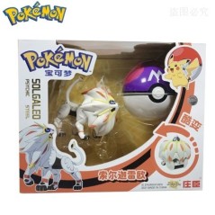 Pokemon Poke Ball Anime karakter Pikachu Charmander Litten Rockruff Pokeball Pokeball Variation Toy Action Model Ajándék.