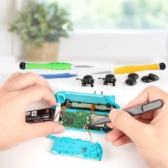 Csere joystick a Nintendo Switch eredeti 3D joystick analóg hüvelykujjhoz Switch Lite Joycon vezérlőjavító eszközhöz