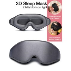 3D Sleep Mask Bekötözött szem elalvást segítő szemmaszk Soft Memory Foam arcmaszk szemhéjtus 99% Blockout Light Slaapmasker szem