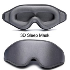 3D Sleep Mask Bekötözött szem elalvást segítő szemmaszk Soft Memory Foam arcmaszk szemhéjtus 99% Blockout Light Slaapmasker szem