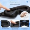 3D Sleep Mask Bekötözött szem elalvást segítő szemmaszk Soft Memory Foam arcmaszk szemhéjtus 99% Blockout Light Slaapmasker szem