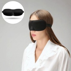 1db 3D Sleep Mask Natural Sleeping Eye Mask Eye Shade Cover Shade Szemtapasz Női Férfi Puha Hordozható Vakkötős Utazási Szemtapa