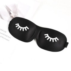 1db 3D Sleep Mask Natural Sleeping Eye Mask Eye Shade Cover Shade Szemtapasz Női Férfi Puha Hordozható Vakkötős Utazási Szemtapa