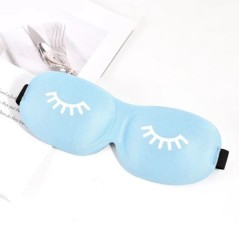 1db 3D Sleep Mask Natural Sleeping Eye Mask Eye Shade Cover Shade Szemtapasz Női Férfi Puha Hordozható Vakkötős Utazási Szemtapa