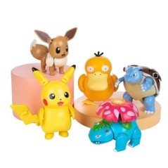 Pokemon golyós figurák Pokeball Eredeti doboz vagy doboz nélkül deformációs játék Pikachu Charizard zsebszörny modell ajándék