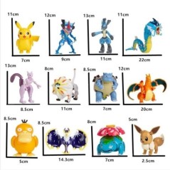 Pokemon golyós figurák Pokeball Eredeti doboz vagy doboz nélkül deformációs játék Pikachu Charizard zsebszörny modell ajándék