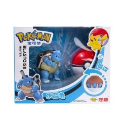 Pokemon golyós figurák Pokeball Eredeti doboz vagy doboz nélkül deformációs játék Pikachu Charizard zsebszörny modell ajándék