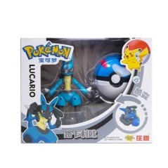 Pokemon golyós figurák Pokeball Eredeti doboz vagy doboz nélkül deformációs játék Pikachu Charizard zsebszörny modell ajándék