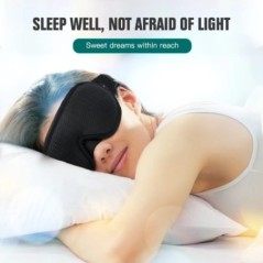 3D Sleeping Mask Szemmaszk alváshoz Puha uniszex szemtapaszok Comfort Face Sleeping Mask Szemhéjfesték Légáteresztő