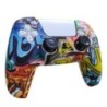 Gumi védő szilikon borító bőr Sony PlayStation Dualshock 5 PS5 vezérlőtok hüvelykujj stick markolat sapka DualSense 5-höz