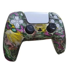 Gumi védő szilikon borító bőr Sony PlayStation Dualshock 5 PS5 vezérlőtok hüvelykujj stick markolat sapka DualSense 5-höz