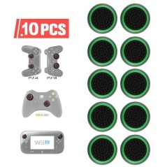 4 DB/10 DB csúszásmentes szilikon analóg joystick hüvelykujj bot markolatsapka tokok PS3 PS4 PS5 Xbox 360 Xbox One kontrollerhez